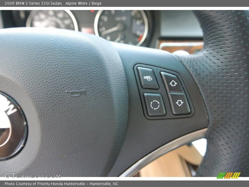 Alpine White / Beige 2006 BMW 3 Series 330i Sedan