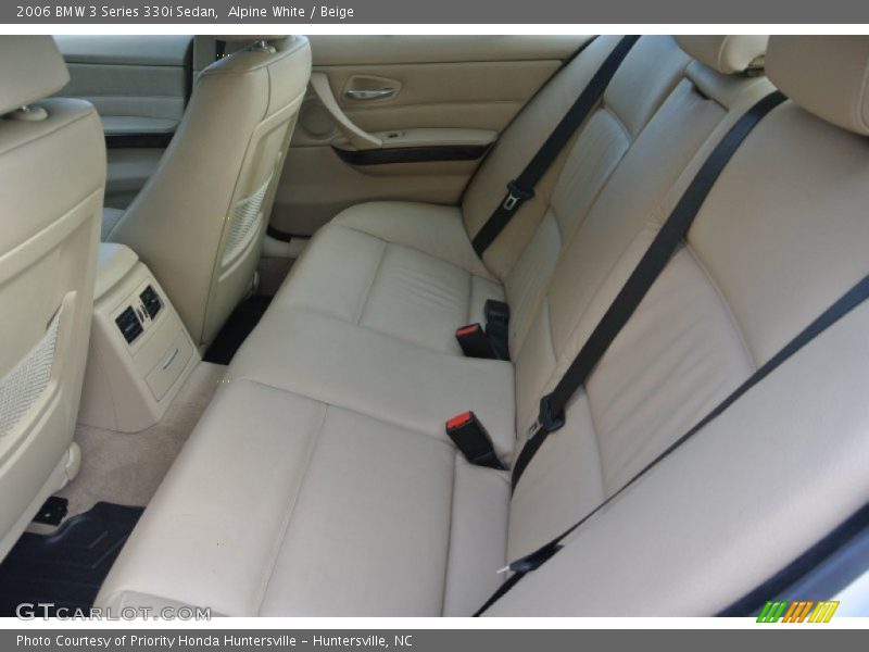 Alpine White / Beige 2006 BMW 3 Series 330i Sedan