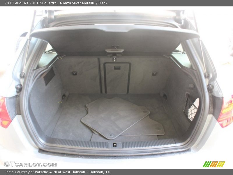Monza Silver Metallic / Black 2010 Audi A3 2.0 TFSI quattro