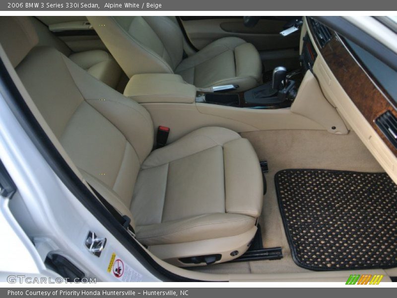 Alpine White / Beige 2006 BMW 3 Series 330i Sedan