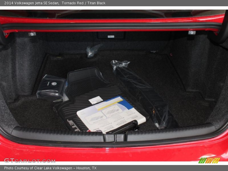 Tornado Red / Titan Black 2014 Volkswagen Jetta SE Sedan