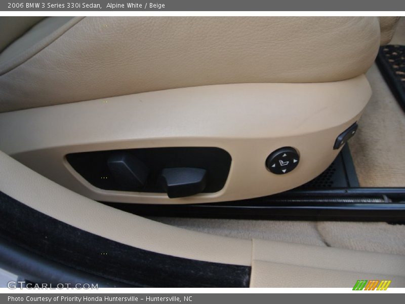Alpine White / Beige 2006 BMW 3 Series 330i Sedan
