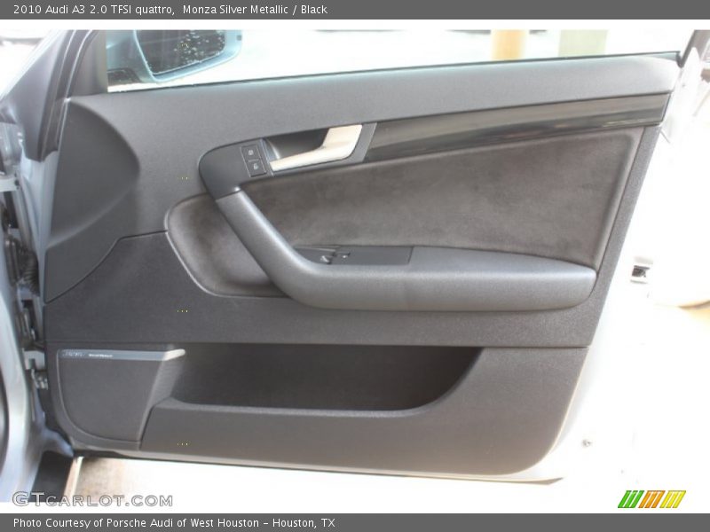 Monza Silver Metallic / Black 2010 Audi A3 2.0 TFSI quattro