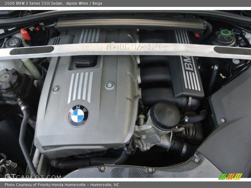 Alpine White / Beige 2006 BMW 3 Series 330i Sedan