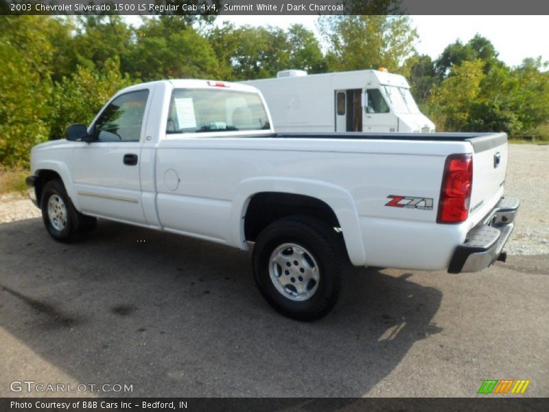 Summit White / Dark Charcoal 2003 Chevrolet Silverado 1500 LS Regular Cab 4x4