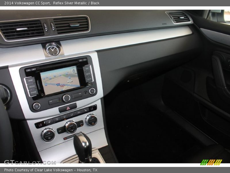 Reflex Silver Metallic / Black 2014 Volkswagen CC Sport