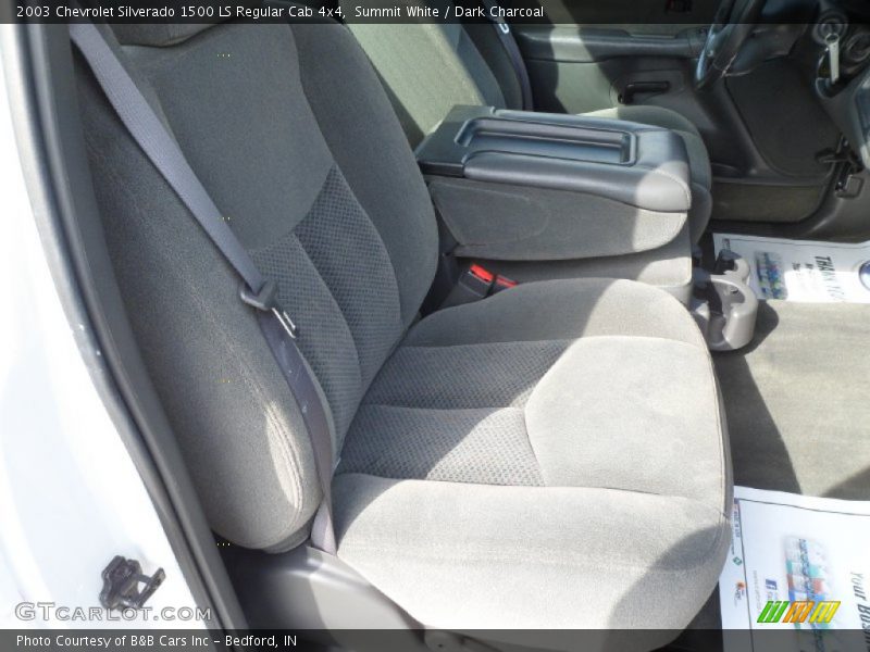 Summit White / Dark Charcoal 2003 Chevrolet Silverado 1500 LS Regular Cab 4x4