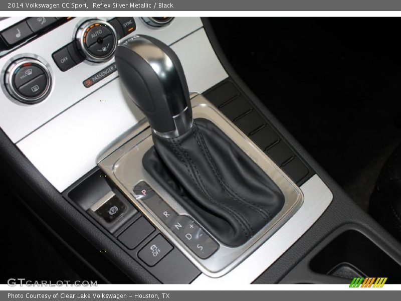 Reflex Silver Metallic / Black 2014 Volkswagen CC Sport