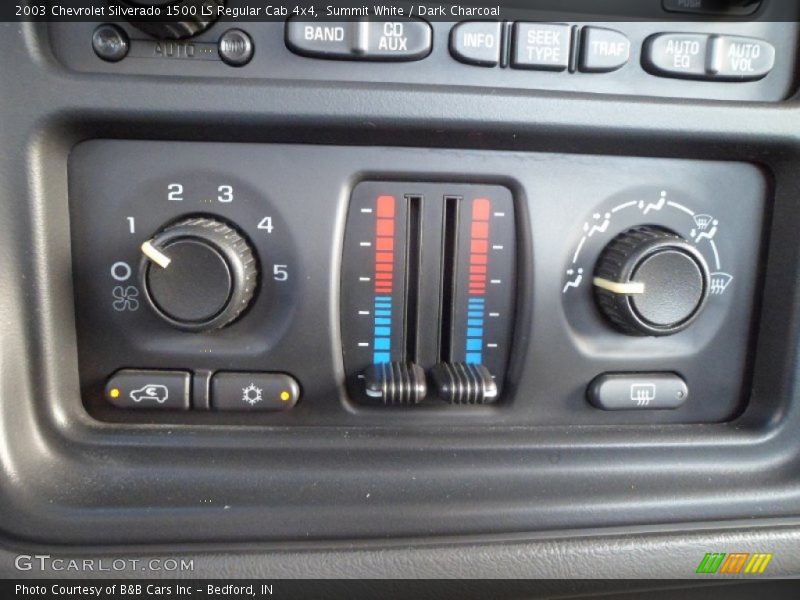 Summit White / Dark Charcoal 2003 Chevrolet Silverado 1500 LS Regular Cab 4x4