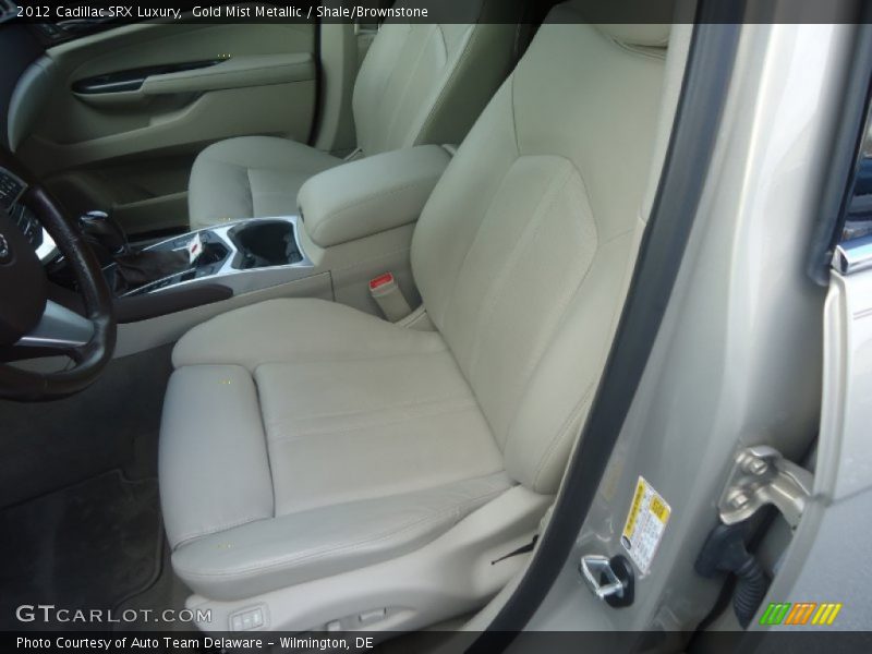 Gold Mist Metallic / Shale/Brownstone 2012 Cadillac SRX Luxury