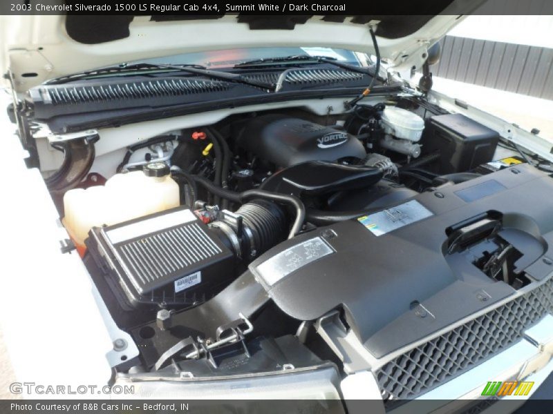 Summit White / Dark Charcoal 2003 Chevrolet Silverado 1500 LS Regular Cab 4x4