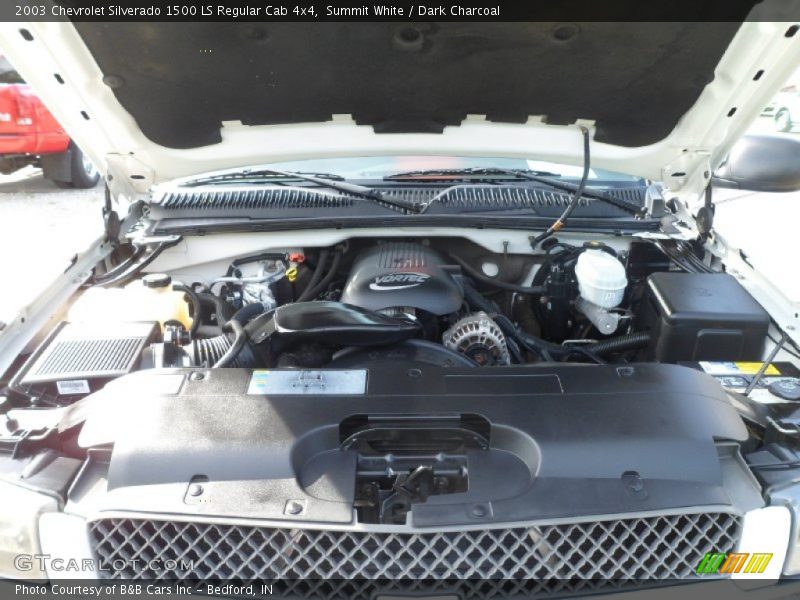 Summit White / Dark Charcoal 2003 Chevrolet Silverado 1500 LS Regular Cab 4x4