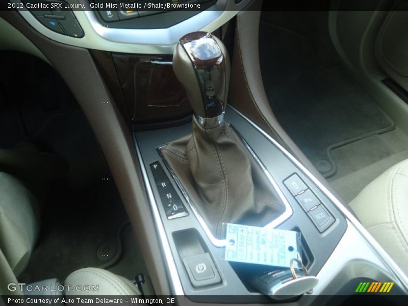 Gold Mist Metallic / Shale/Brownstone 2012 Cadillac SRX Luxury