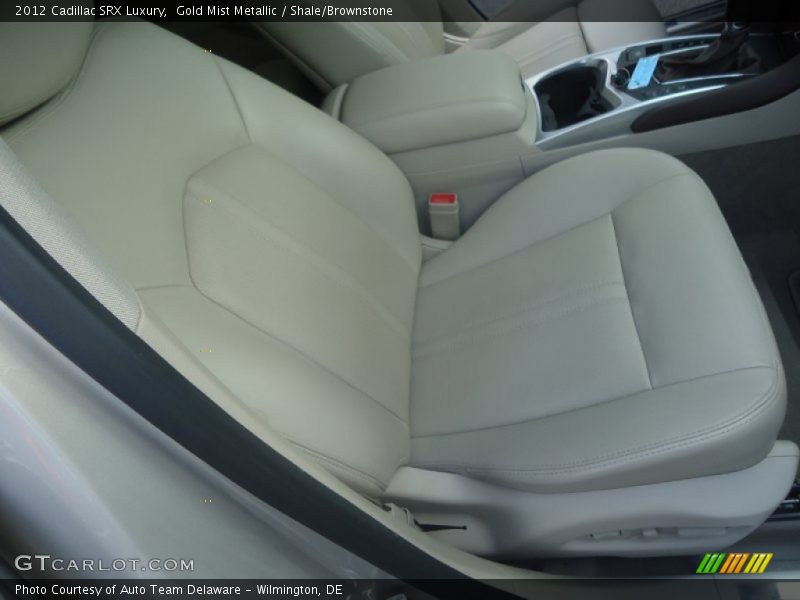 Gold Mist Metallic / Shale/Brownstone 2012 Cadillac SRX Luxury