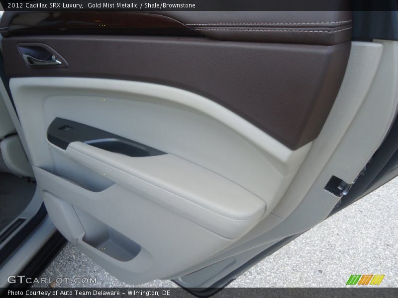 Gold Mist Metallic / Shale/Brownstone 2012 Cadillac SRX Luxury