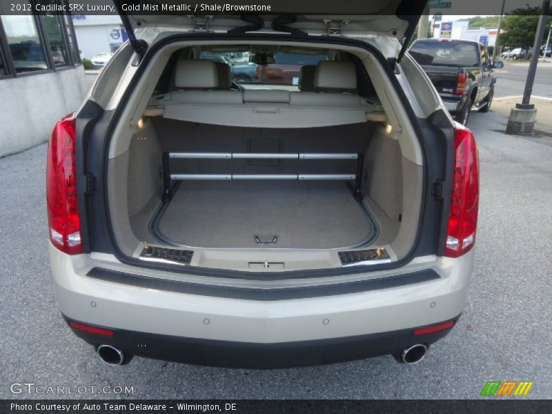Gold Mist Metallic / Shale/Brownstone 2012 Cadillac SRX Luxury