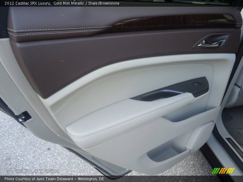 Gold Mist Metallic / Shale/Brownstone 2012 Cadillac SRX Luxury