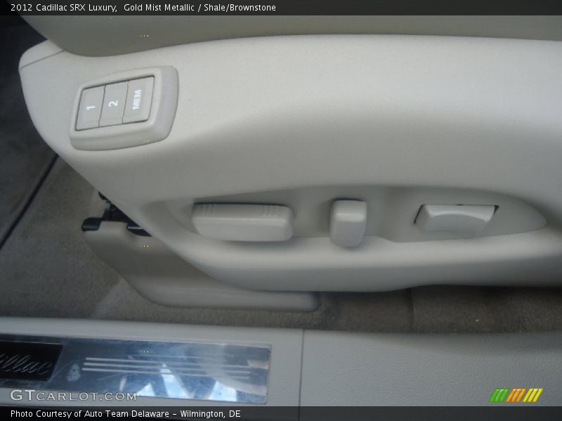 Gold Mist Metallic / Shale/Brownstone 2012 Cadillac SRX Luxury