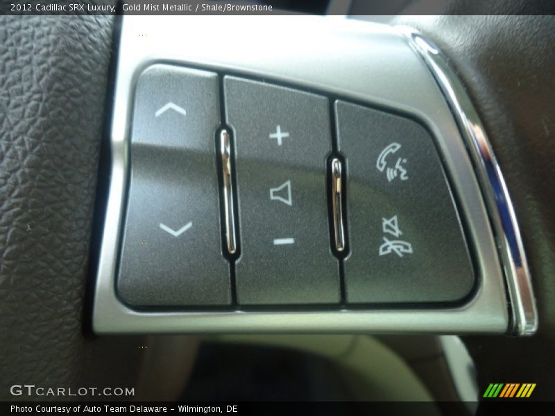 Gold Mist Metallic / Shale/Brownstone 2012 Cadillac SRX Luxury