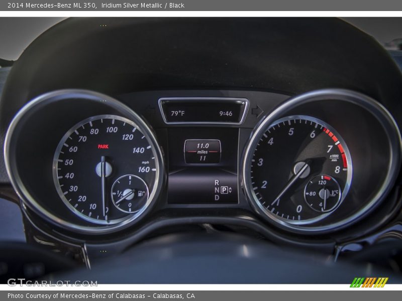  2014 ML 350 350 Gauges