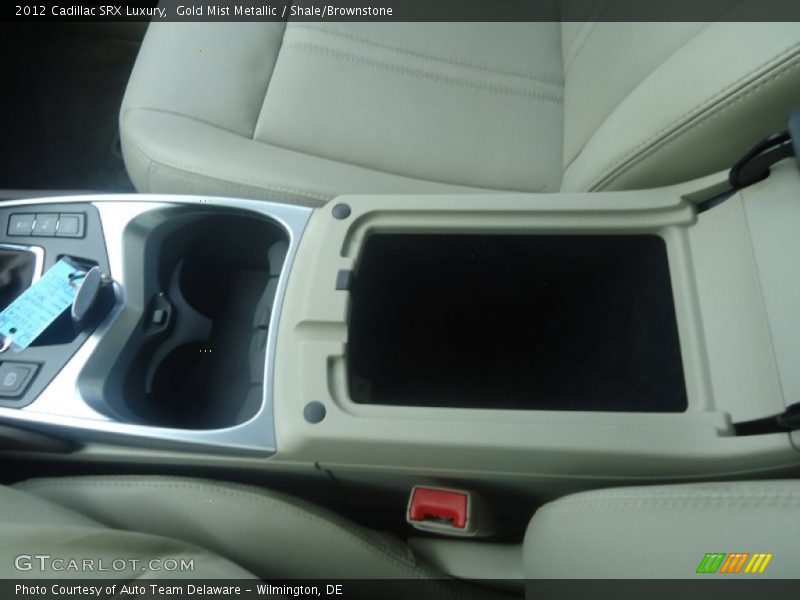 Gold Mist Metallic / Shale/Brownstone 2012 Cadillac SRX Luxury