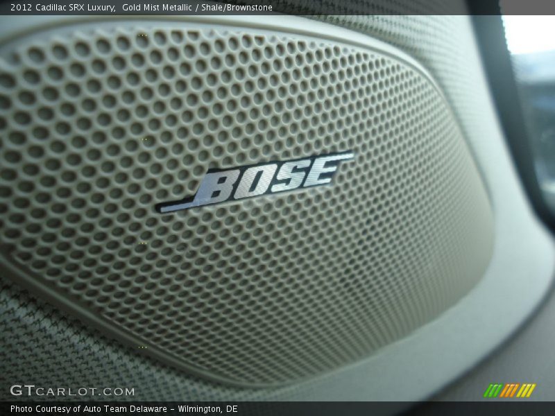 Gold Mist Metallic / Shale/Brownstone 2012 Cadillac SRX Luxury