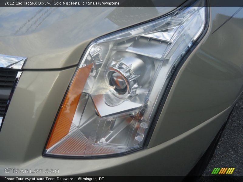 Gold Mist Metallic / Shale/Brownstone 2012 Cadillac SRX Luxury