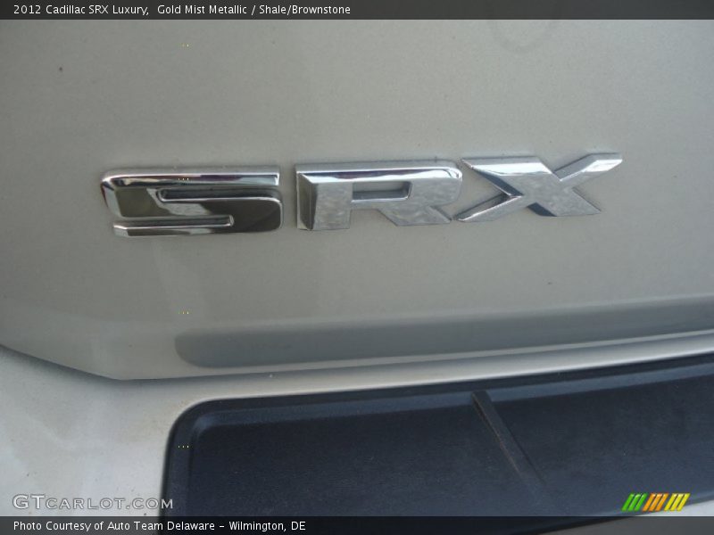 Gold Mist Metallic / Shale/Brownstone 2012 Cadillac SRX Luxury