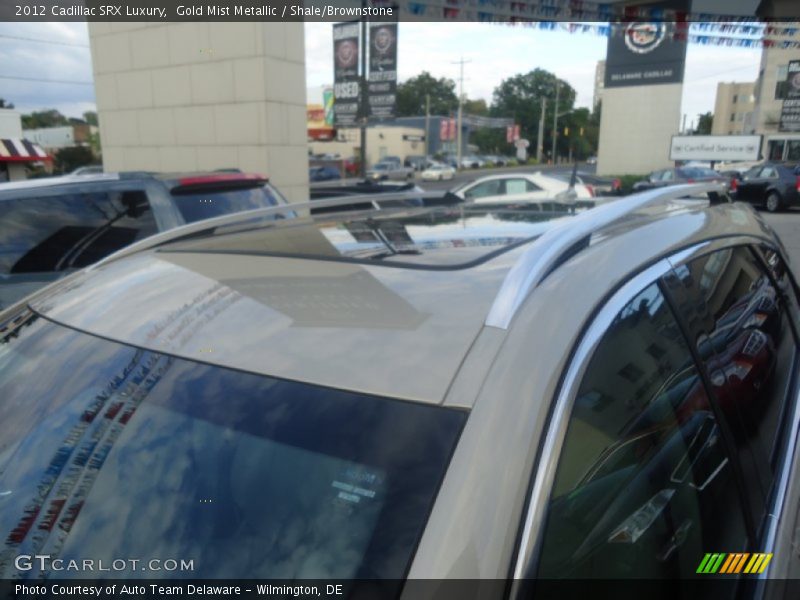 Gold Mist Metallic / Shale/Brownstone 2012 Cadillac SRX Luxury