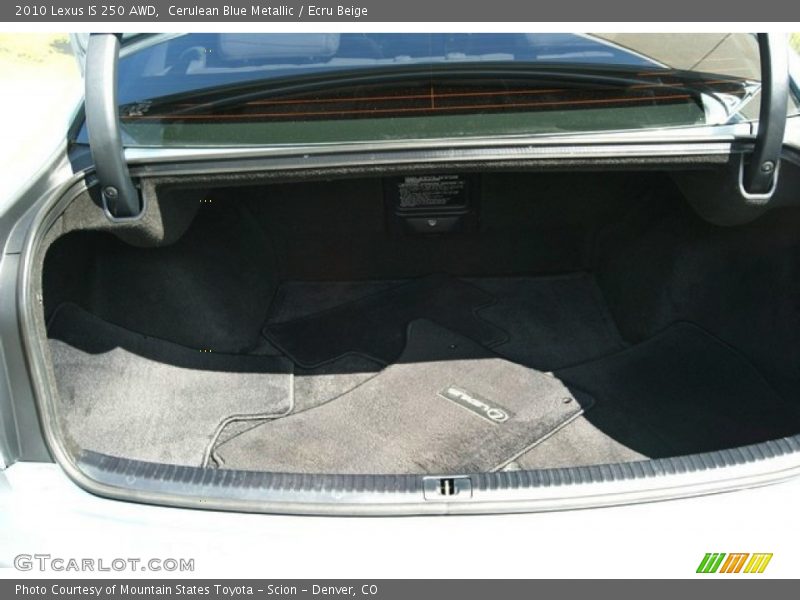Cerulean Blue Metallic / Ecru Beige 2010 Lexus IS 250 AWD