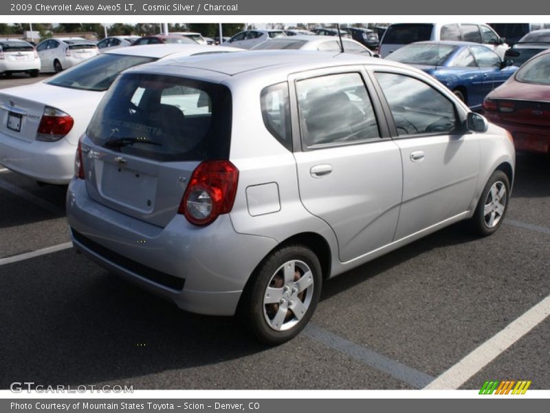 Cosmic Silver / Charcoal 2009 Chevrolet Aveo Aveo5 LT