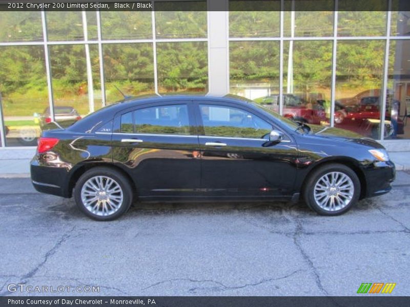 Black / Black 2012 Chrysler 200 Limited Sedan
