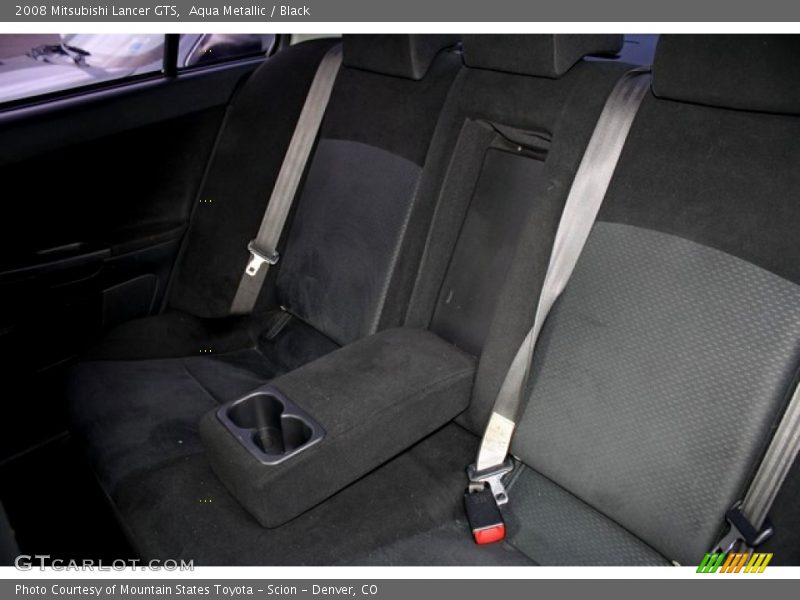 Aqua Metallic / Black 2008 Mitsubishi Lancer GTS