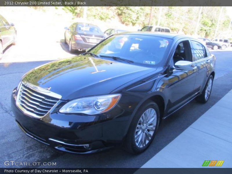 Black / Black 2012 Chrysler 200 Limited Sedan