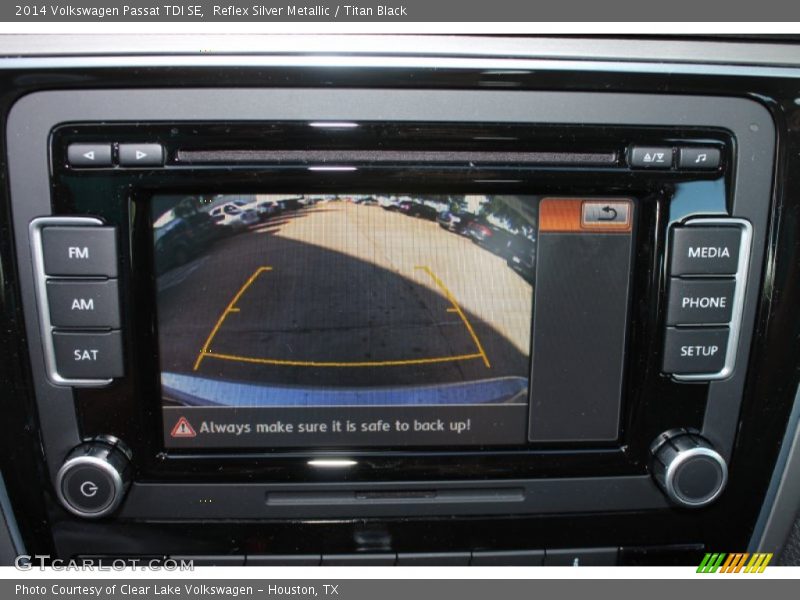 Reflex Silver Metallic / Titan Black 2014 Volkswagen Passat TDI SE
