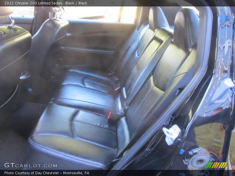 Black / Black 2012 Chrysler 200 Limited Sedan