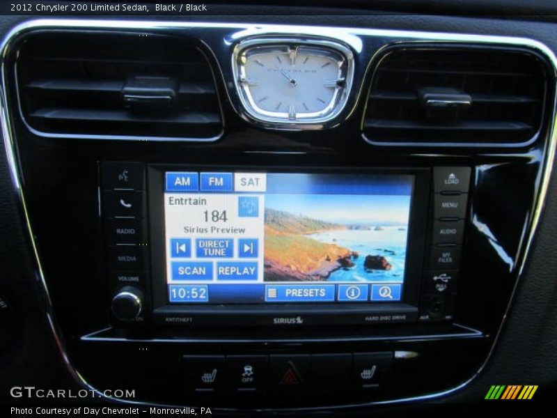 Black / Black 2012 Chrysler 200 Limited Sedan