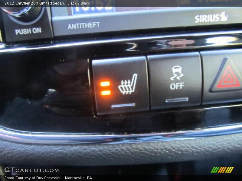 Black / Black 2012 Chrysler 200 Limited Sedan