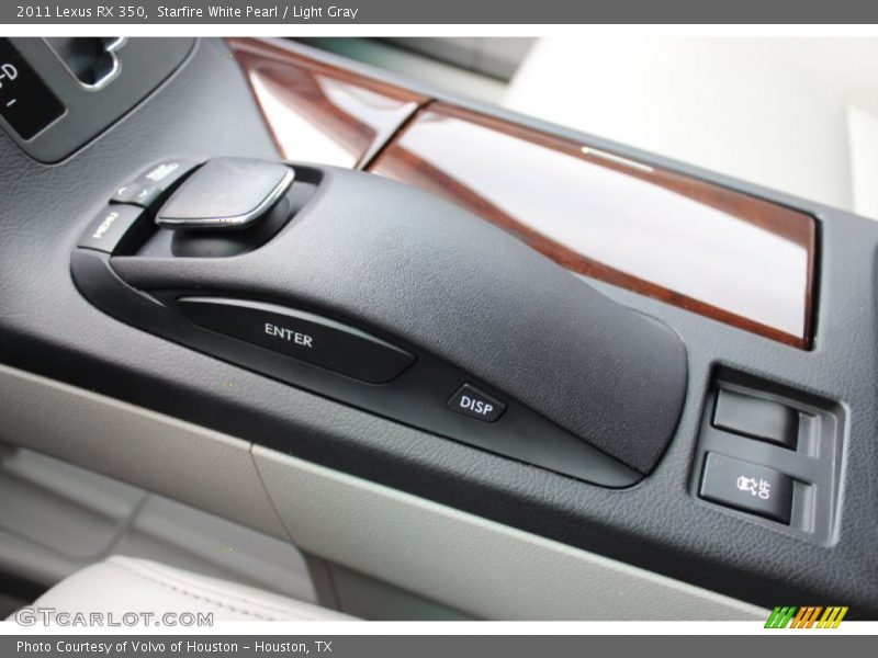 Starfire White Pearl / Light Gray 2011 Lexus RX 350