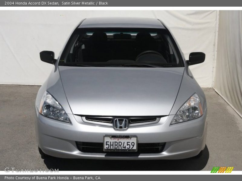 Satin Silver Metallic / Black 2004 Honda Accord DX Sedan