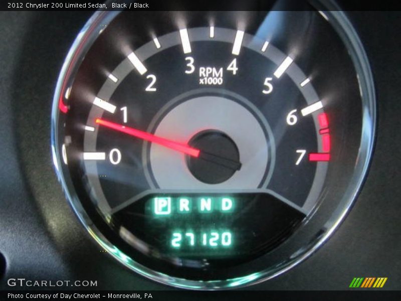 Black / Black 2012 Chrysler 200 Limited Sedan