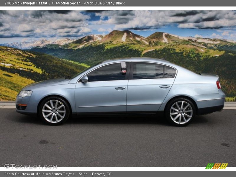 2006 Passat 3.6 4Motion Sedan Arctic Blue Silver
