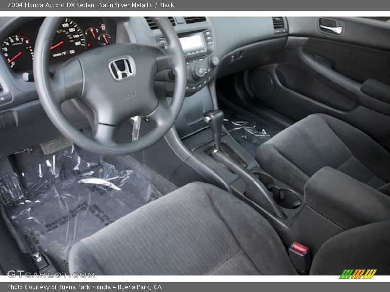 Black Interior - 2004 Accord DX Sedan 