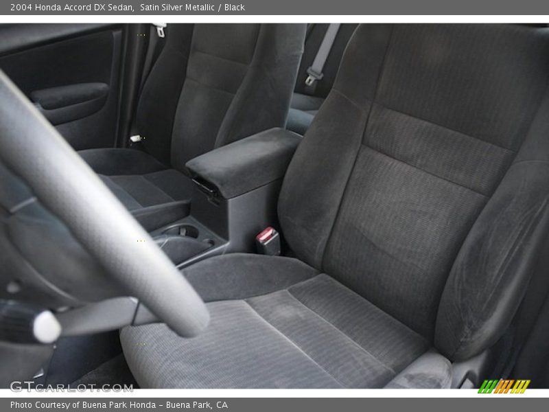 Satin Silver Metallic / Black 2004 Honda Accord DX Sedan