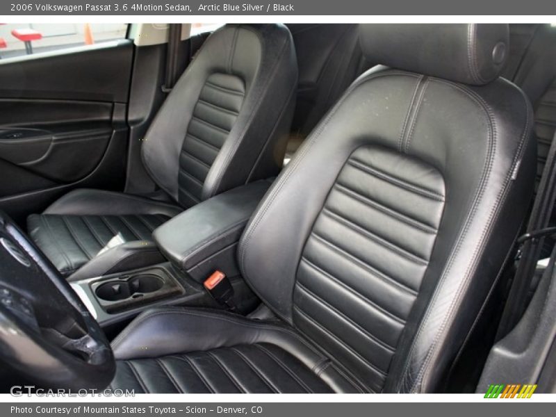 Arctic Blue Silver / Black 2006 Volkswagen Passat 3.6 4Motion Sedan