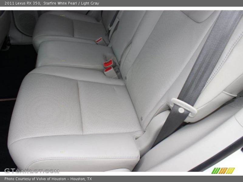 Starfire White Pearl / Light Gray 2011 Lexus RX 350