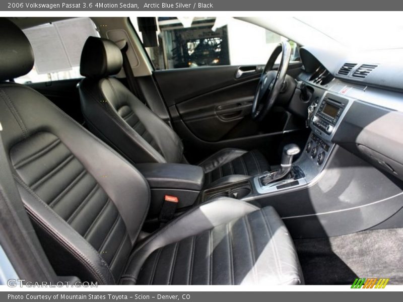 Arctic Blue Silver / Black 2006 Volkswagen Passat 3.6 4Motion Sedan