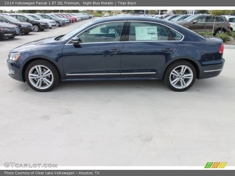 2014 Passat 1.8T SEL Premium Night Blue Metallic