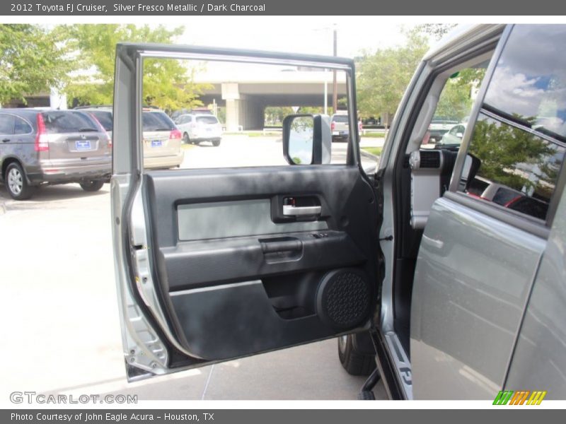 Silver Fresco Metallic / Dark Charcoal 2012 Toyota FJ Cruiser