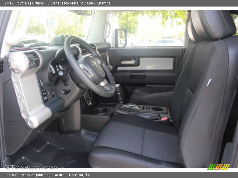 Silver Fresco Metallic / Dark Charcoal 2012 Toyota FJ Cruiser
